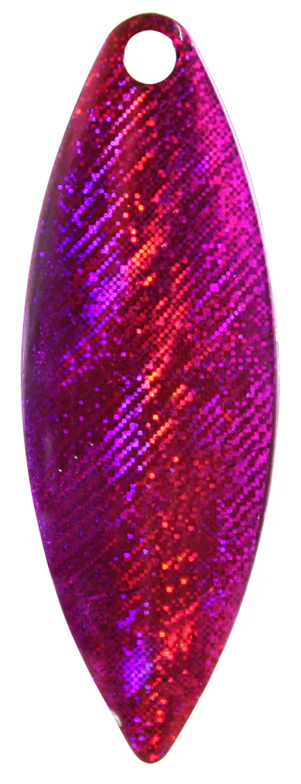 Deep Cup Colorado Spinner Blade Sz 3 1 2 PLUM CRAZY IRIDESCENT FOIL