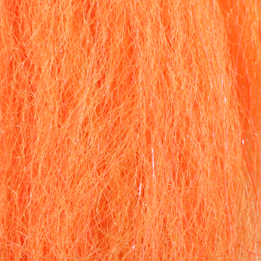HD Poly Bear - Orange - 6 - 8 Inch Hanks (2.5 grams)
