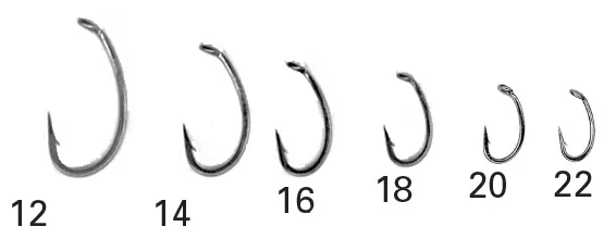 1120 Heavy Wide Gape Scud Hook - Size 20